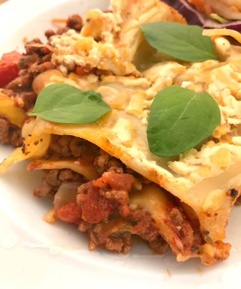 Lighter slow cooker lasagne - a favourite family slow cooker meal
