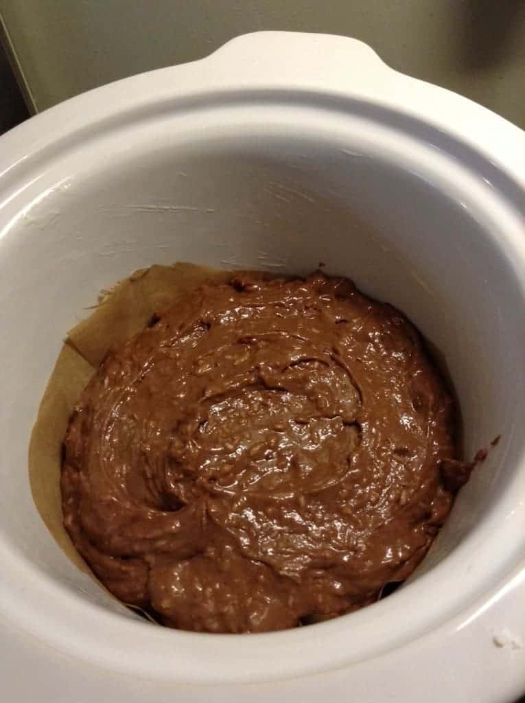 Slow Cooked Chocolate and Coconut Cake