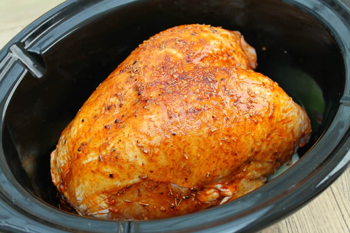 Slow Cooker Turkey Crown