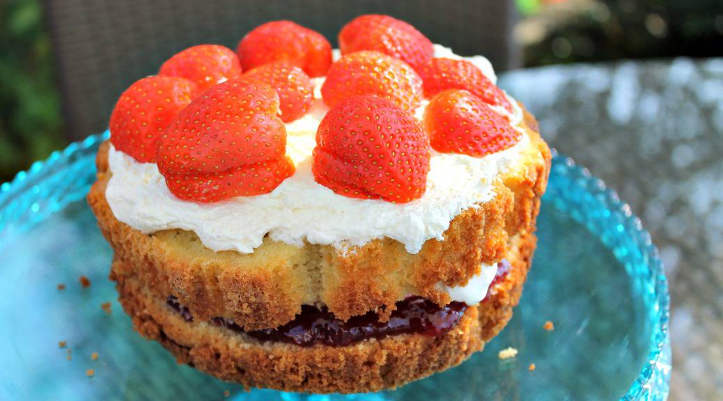 Slow Cooker Victoria Sponge