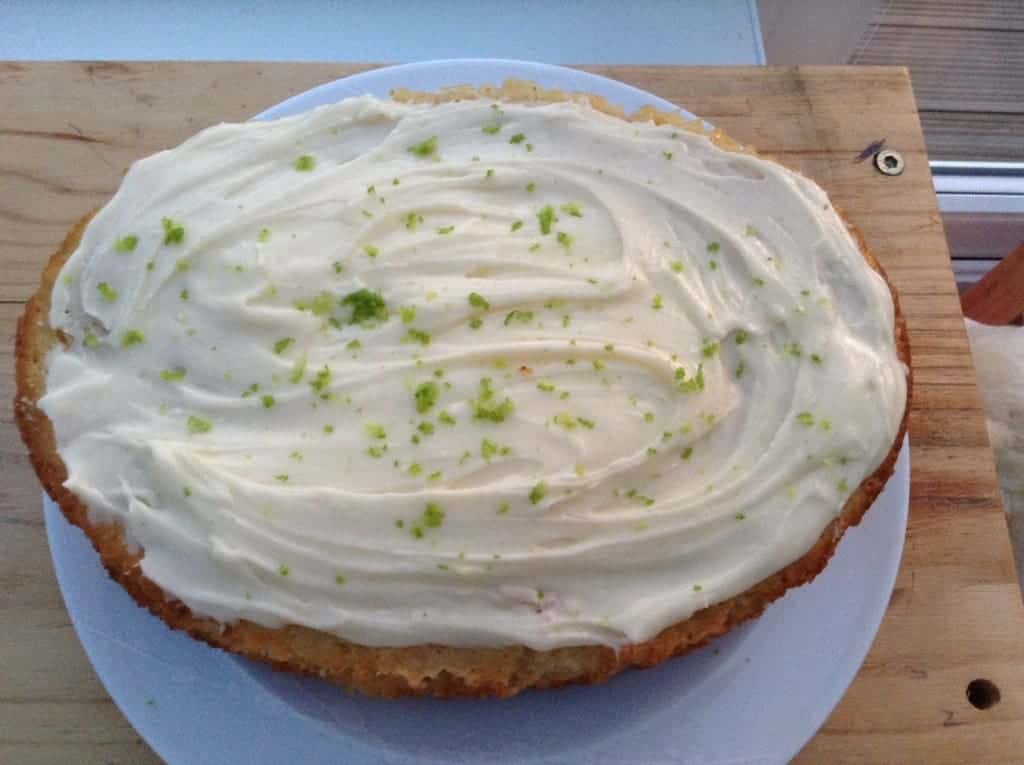 Slow Cooker Mango and Lime Cake