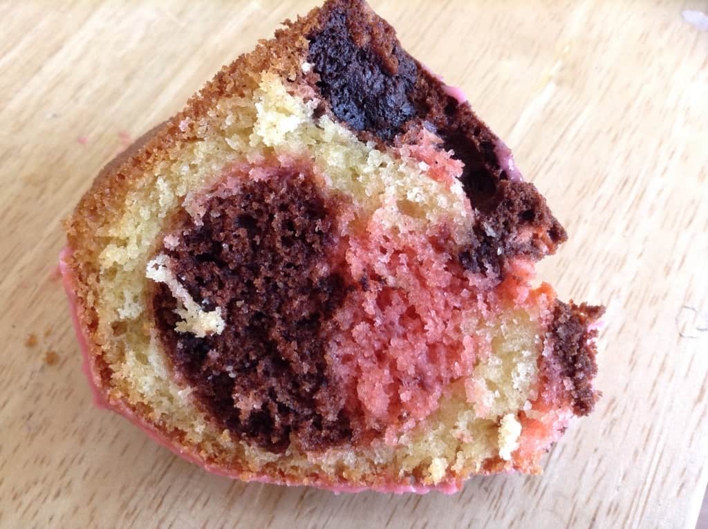 Neapolitan Bundt Cake - BakingQueen74