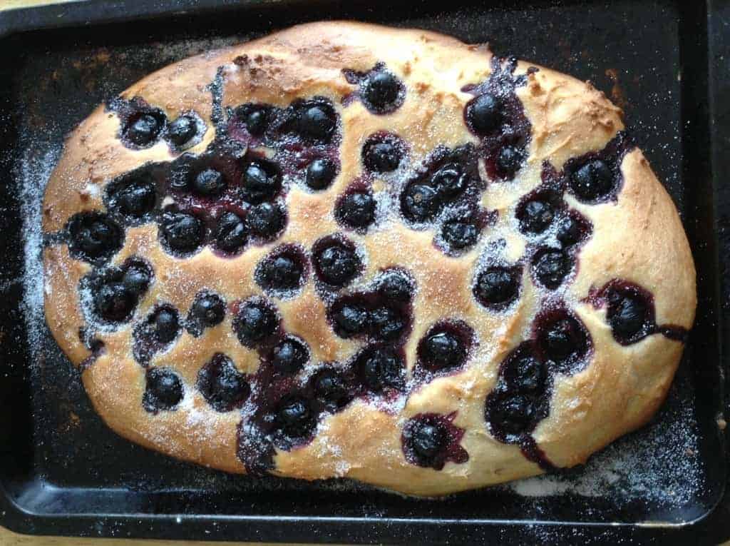 Blackcurrant Focaccia
