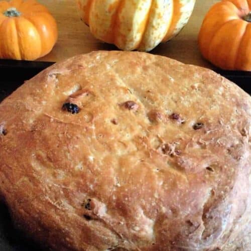 Slow Cooker Pumpkin Apple Bread