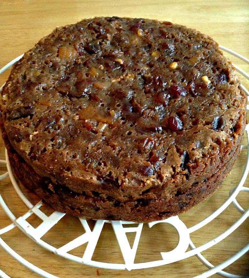 Slow Cooker Christmas Cake