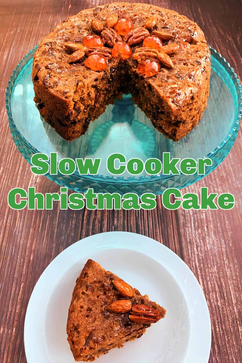 Slow Cooker Christmas Cake BakingQueen74