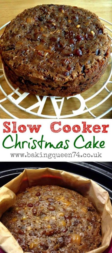 Slow Cooker Christmas Cake