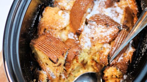 Slow Cooker Panettone Bread And Butter Pudding Bakingqueen74