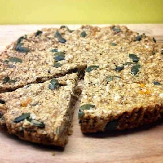 Slow Cooker Pumpkin Seed and Mango Oat Bars