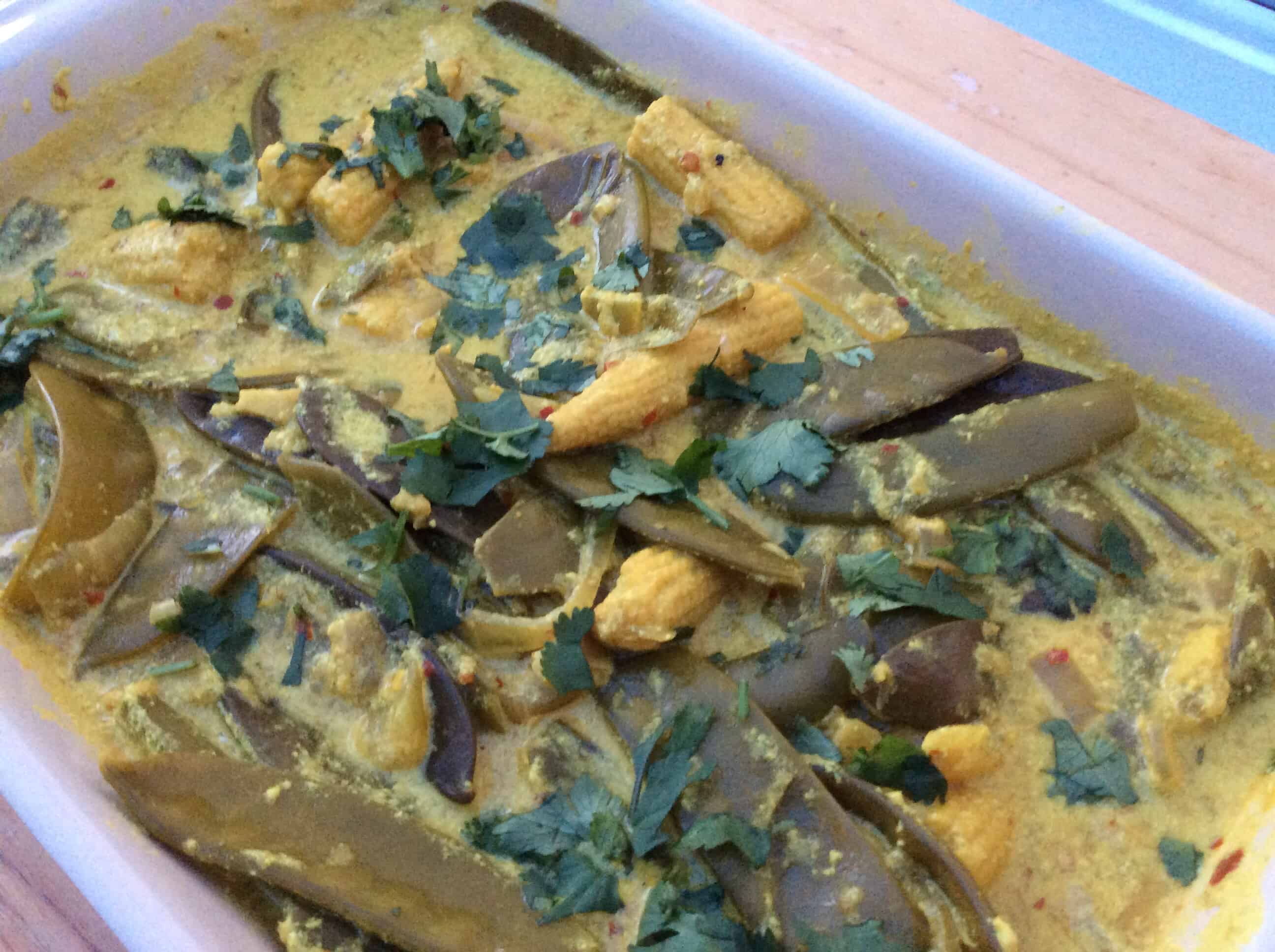 Slow Cooker Malaysian-Style Veggie Curry with Lime