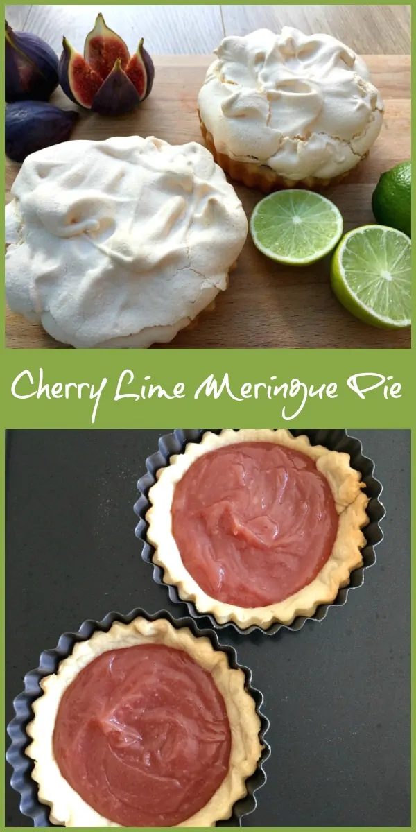 Cherry Lime Meringue Pie