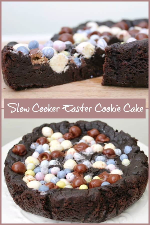 Slow Cooker Easter Cookie Cake BakingQueen74