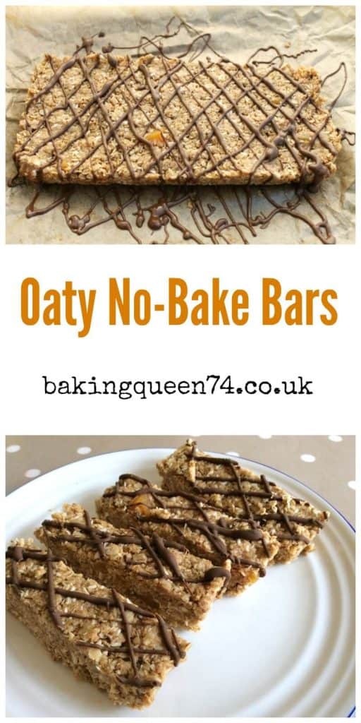 Oaty no-bake bars