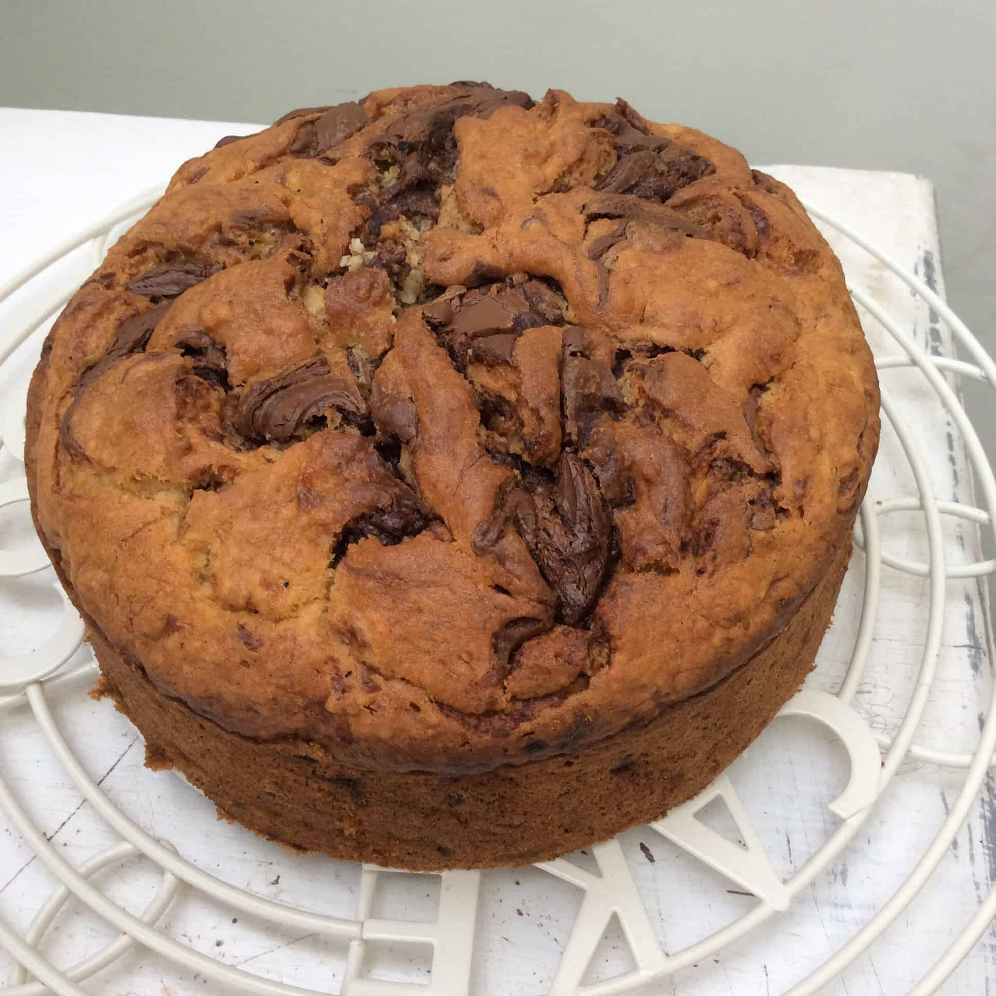 Banana and Nutella Cake-image