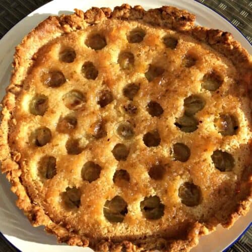 Gooseberry Frangipane Tart BakingQueen74