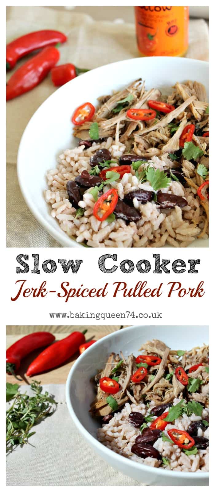 Slow Cooker Jerk-Spiced Pulled Pork - BakingQueen74