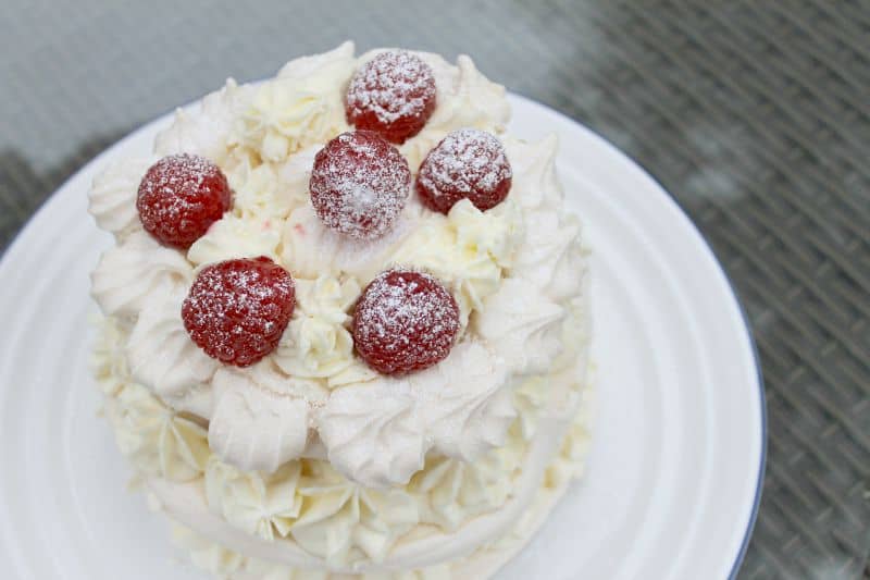 Layered Meringue Cake