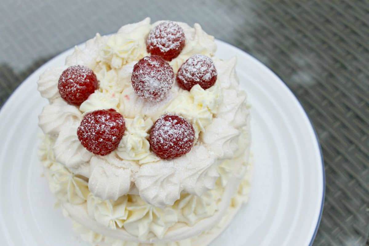 Layered Meringue Cake