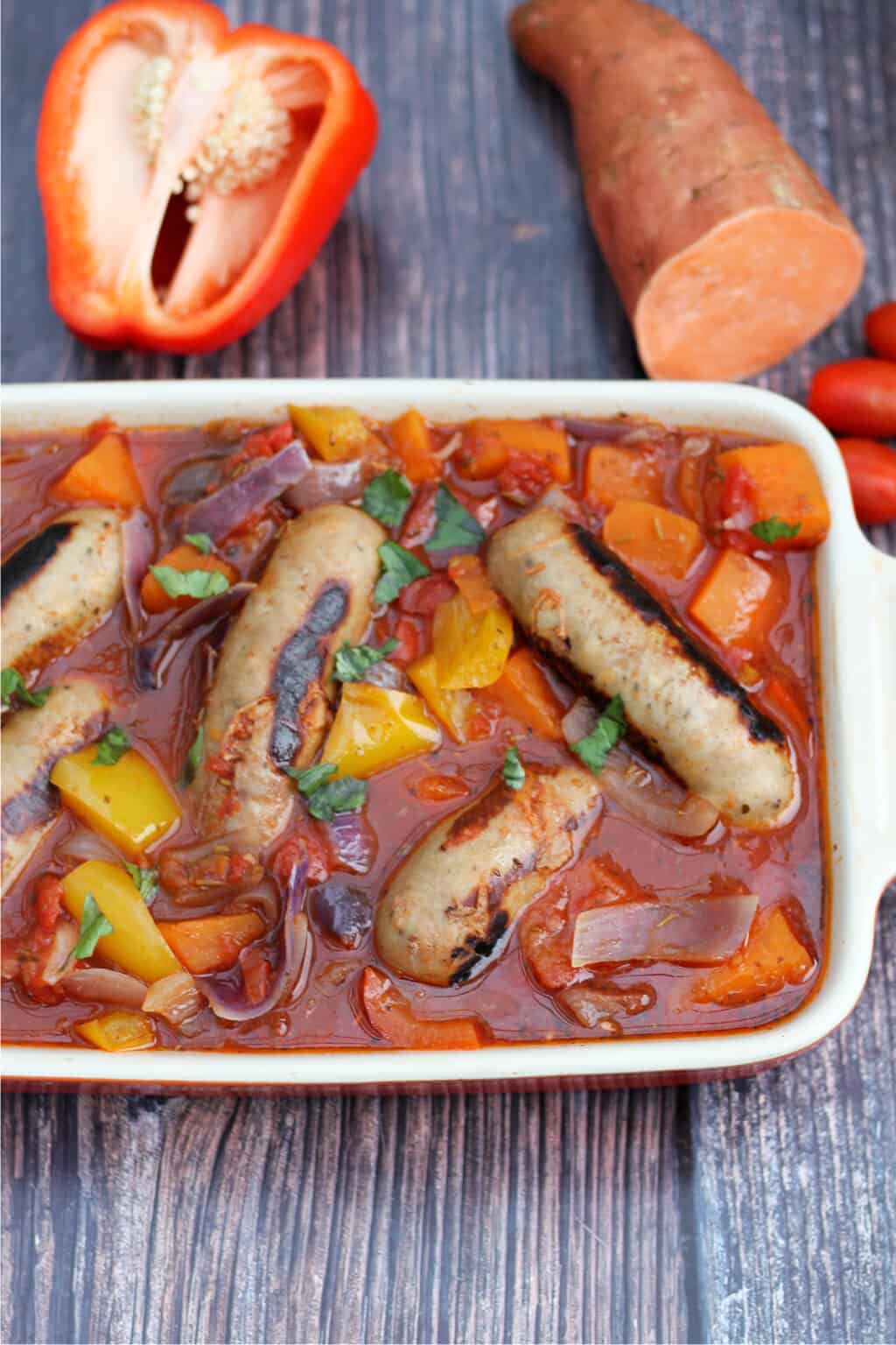 Slow Cooker Sausage Casserole BakingQueen74