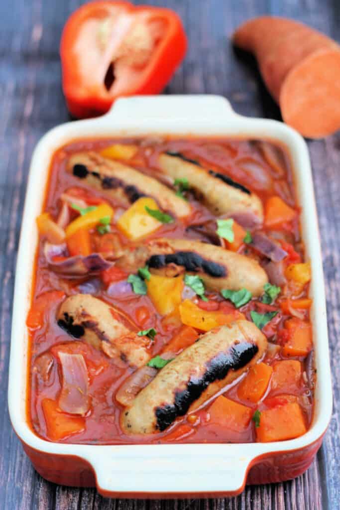 Slow Cooker Sausage Casserole Bakingqueen74 9250