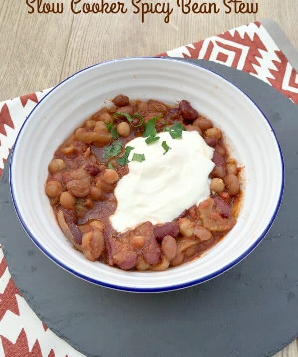Slow Cooker Spicy Bean Stew