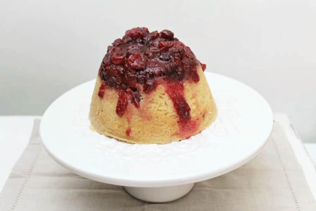 Slow Cooker Steamed Pudding with Cranberry BakingQueen74