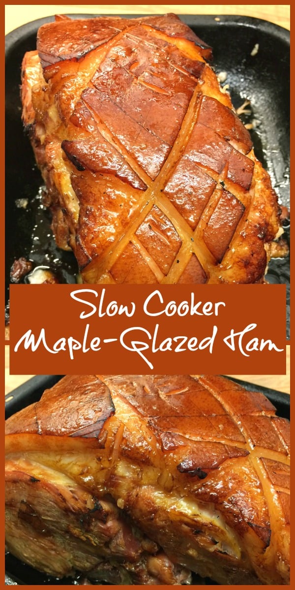 Slow Cooker Gammon Glazed with Maple Syrup BakingQueen74