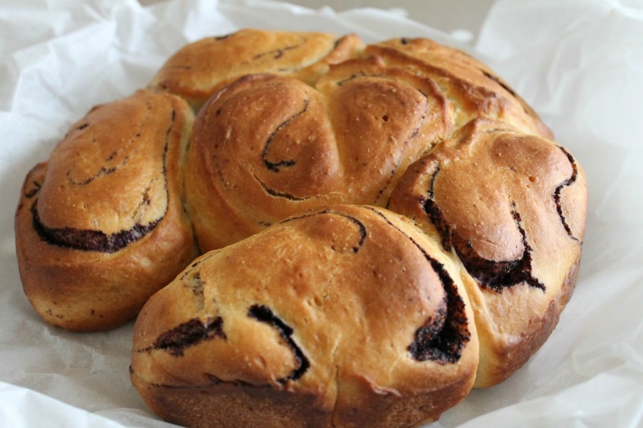 Blueberry Swirl Brioche