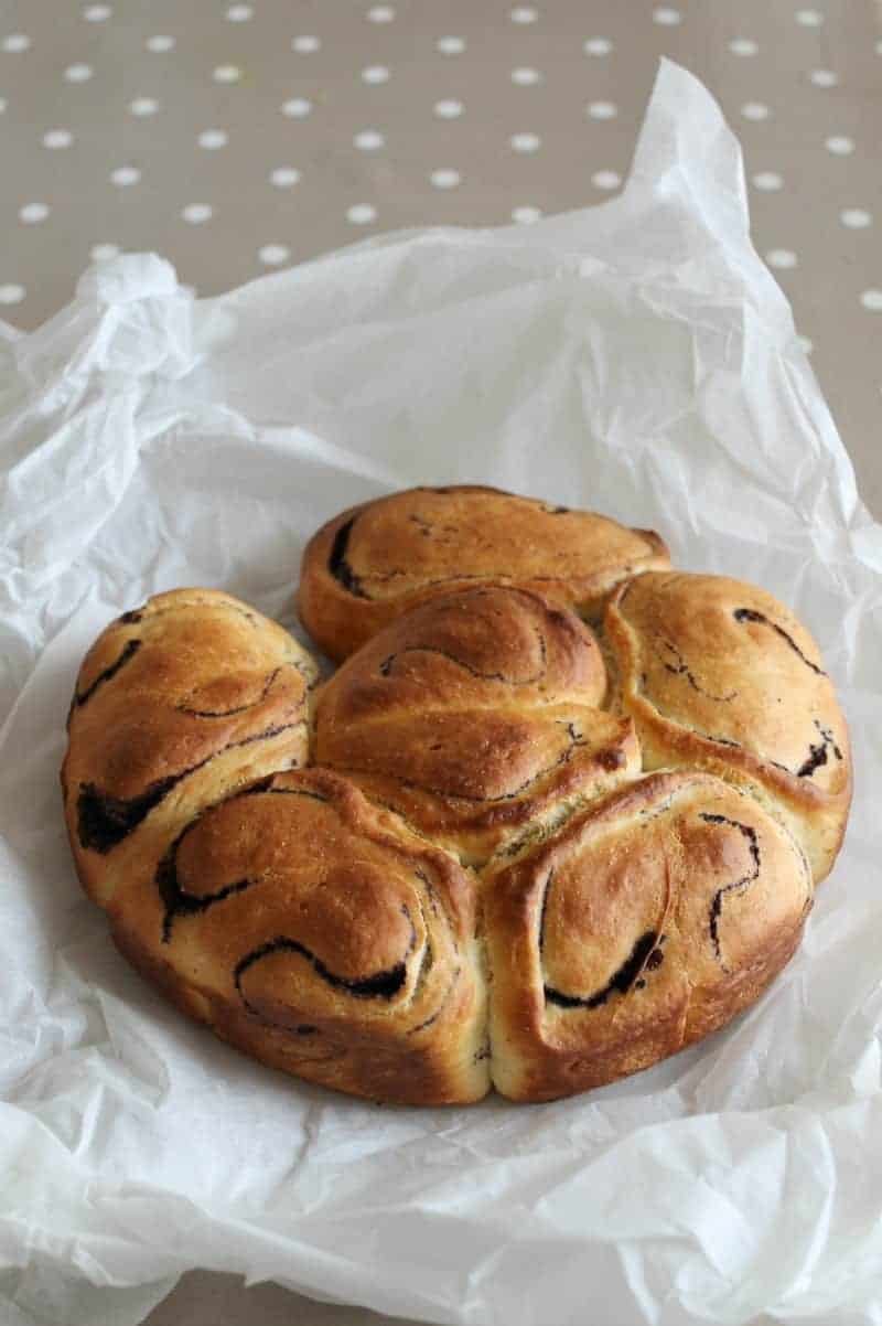 Blueberry Swirl Brioche