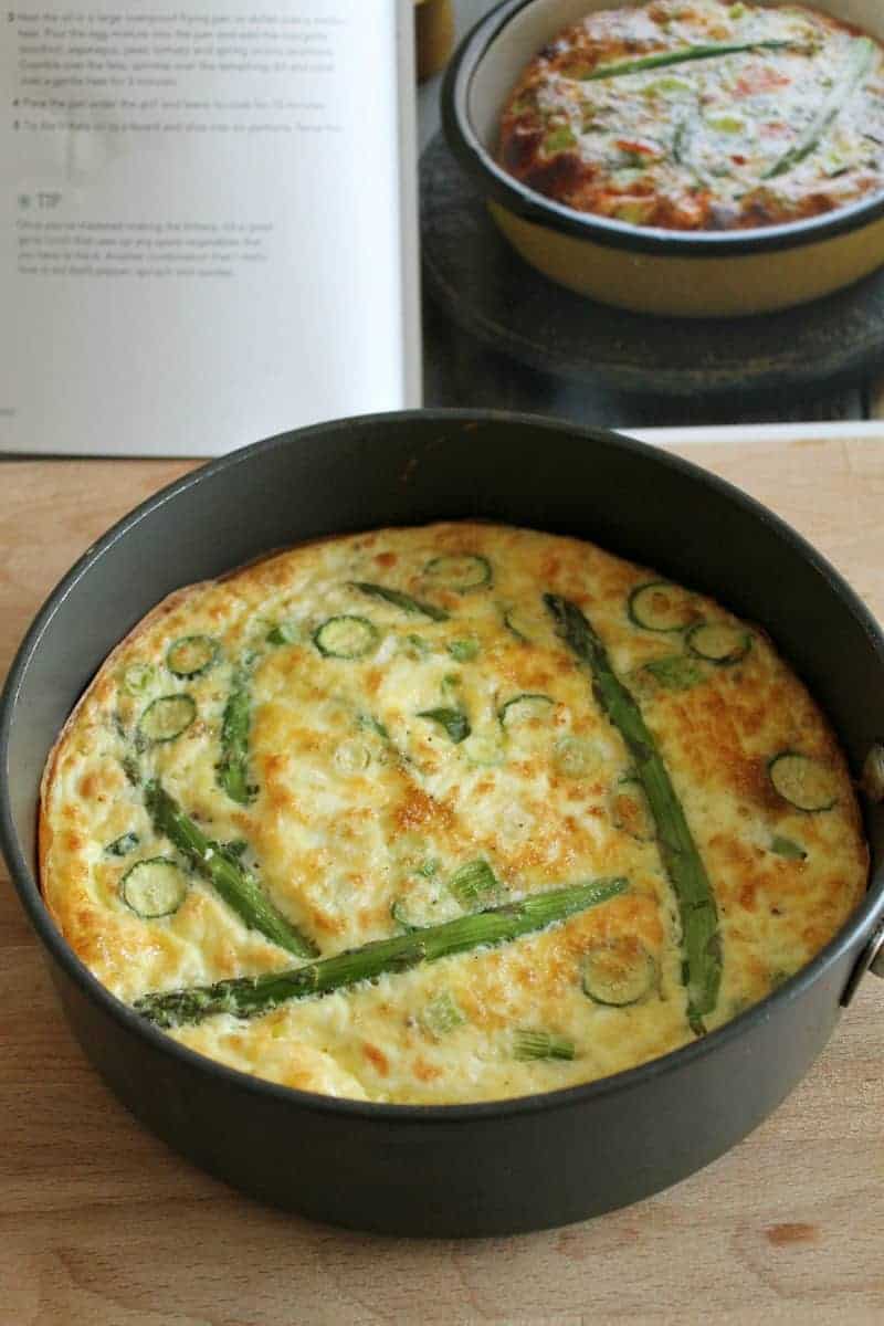 Spring Vegetable Frittata from Hungry Healthy Happy by Dannii Martin
