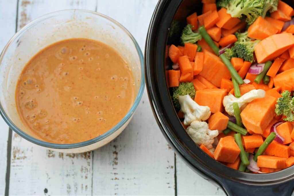 Slow Cooker Vegetable Curry BakingQueen74