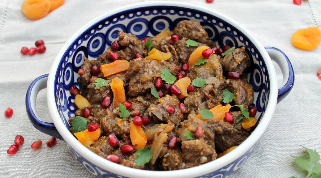 Lamb Tagine with Pomegranates