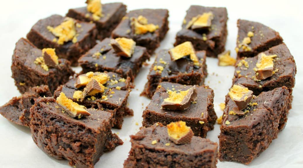 Slow Cooker Crunchie Brownies