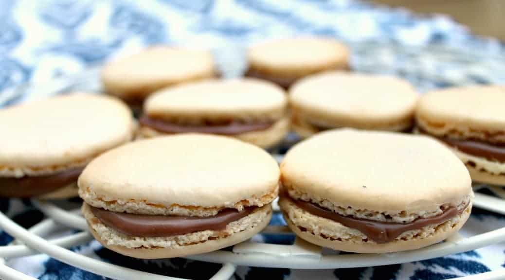 Macarons with Chocolate Rose Ganache