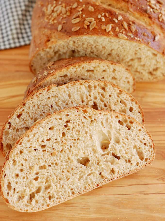 Cracked wheat bread - Baking Sense