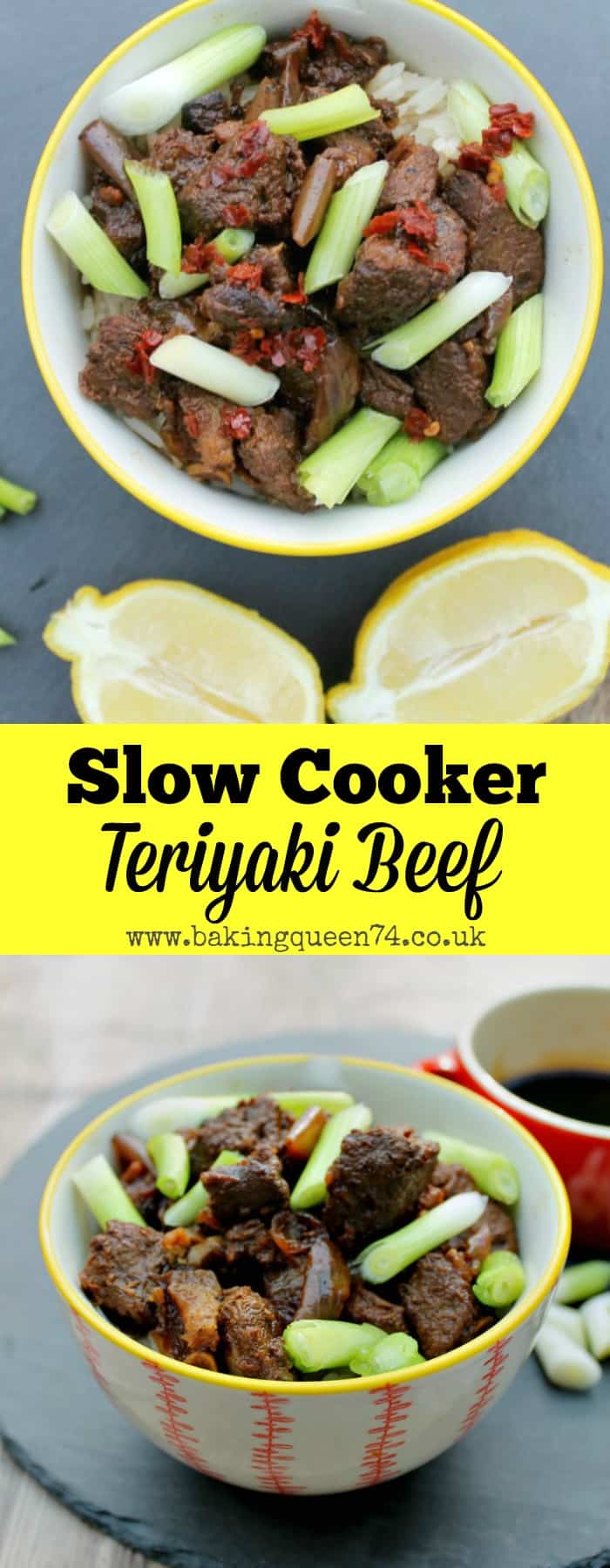 Slow Cooker Teriyaki Beef - BakingQueen74