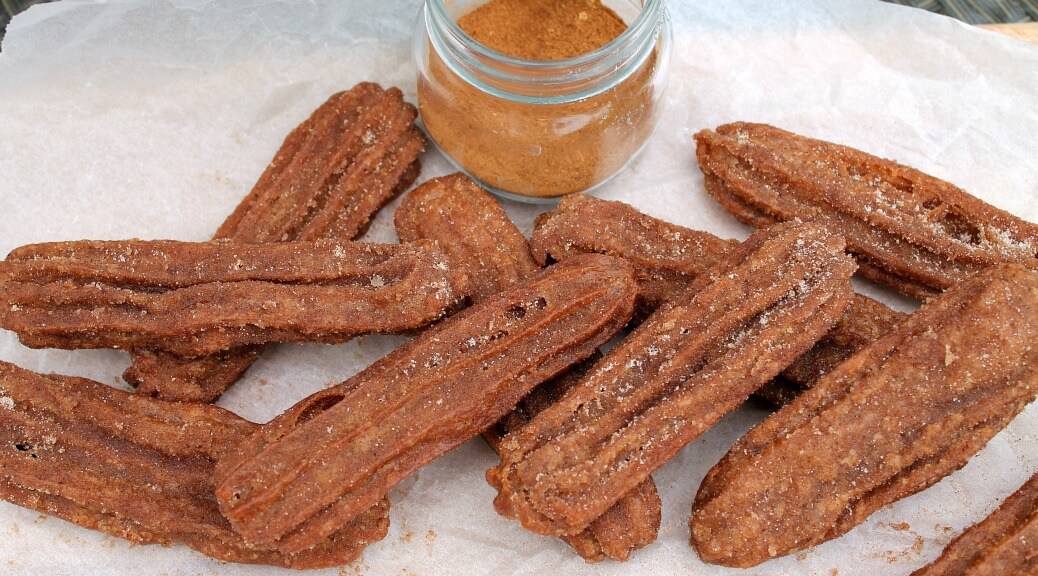 Pumpkin Spice Churros #GBBO Batter Week