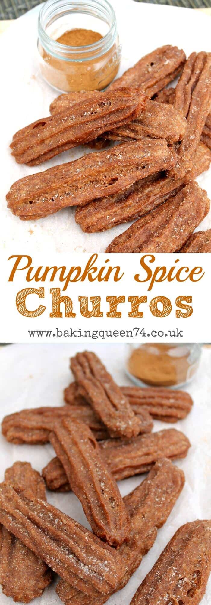 Pumpkin Spice Churros