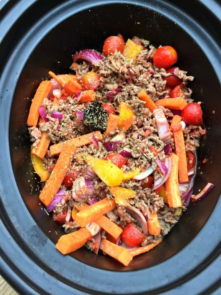 Slow cooker bolognese sauce recipe