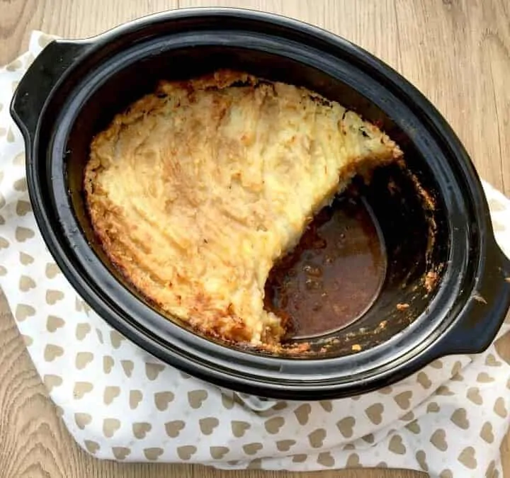 Slow cooker cottage pie