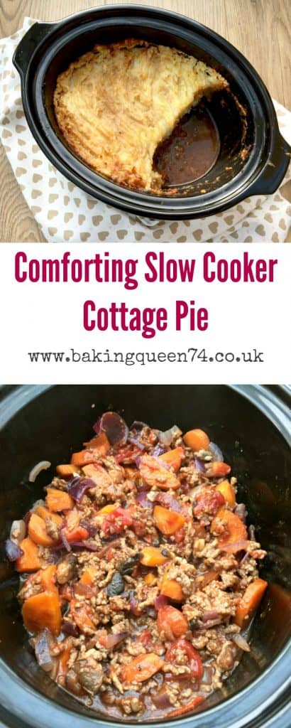 Slow cooker cottage pie - an easy recipe that will be a firm favourite with your family