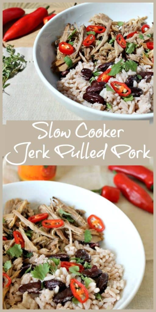Slow Cooker Jerk Pulled Pork