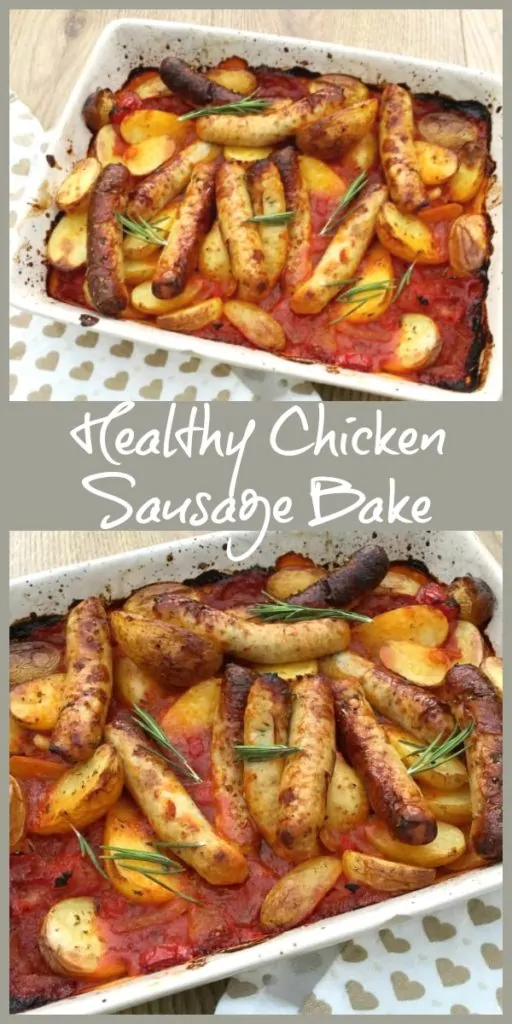 Healthy Chicken Sausage Bake