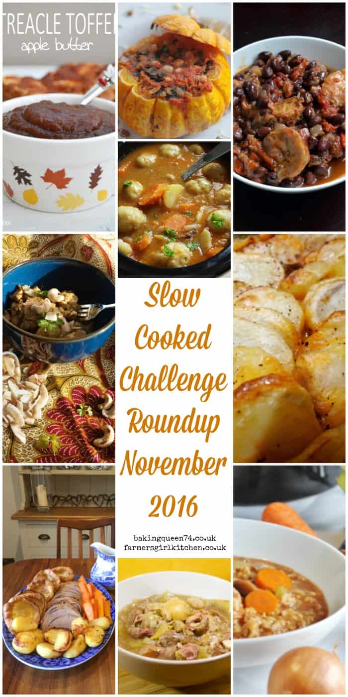 Slow Cooked Challenge November Roundup