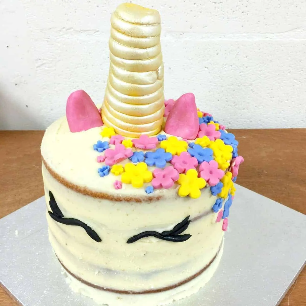 Gold Unicorn Horn Ear Sugar Toppers – Layer Cake Shop