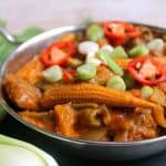 Slow cooker coconut beef curry