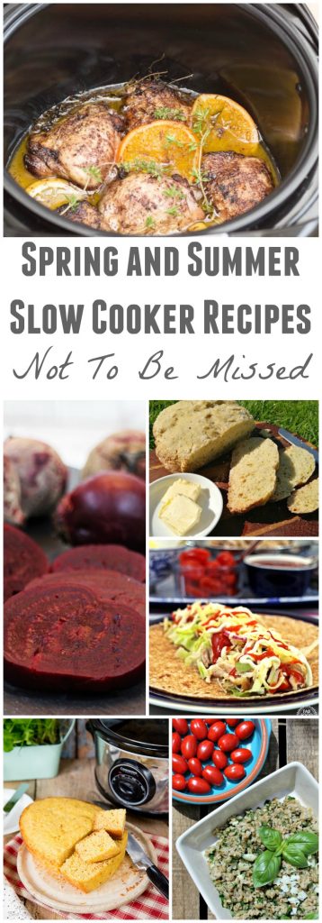 Spring and Summer Slow Cooker Recipes Not To Be Missed