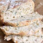 Slow cooker mozzarella and herb soda bread