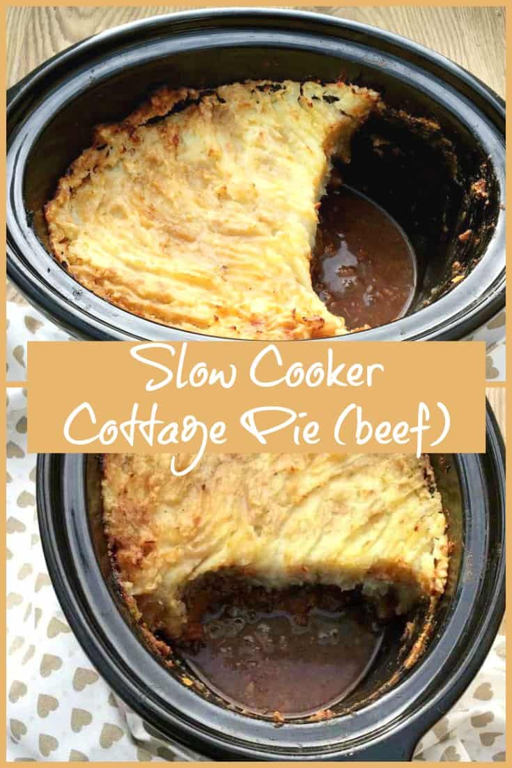 Slow Cooker Cottage Pie