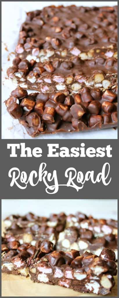 The easiest rocky road - make this sweet treat even easier with my quick shortcut! 